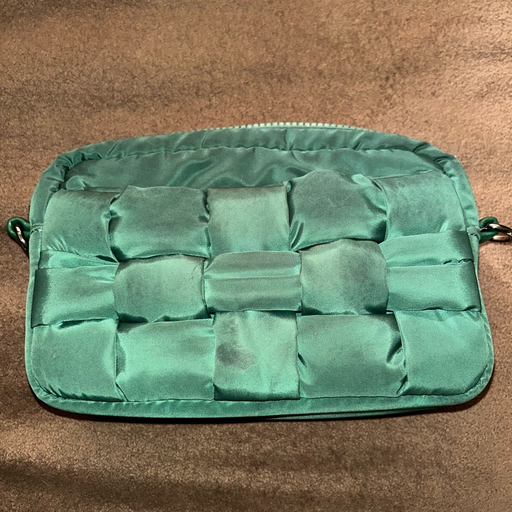 Sol and Selene  Green Woven Women's Bag